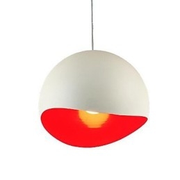 Moderne, eigentijdse metalen hanglamp