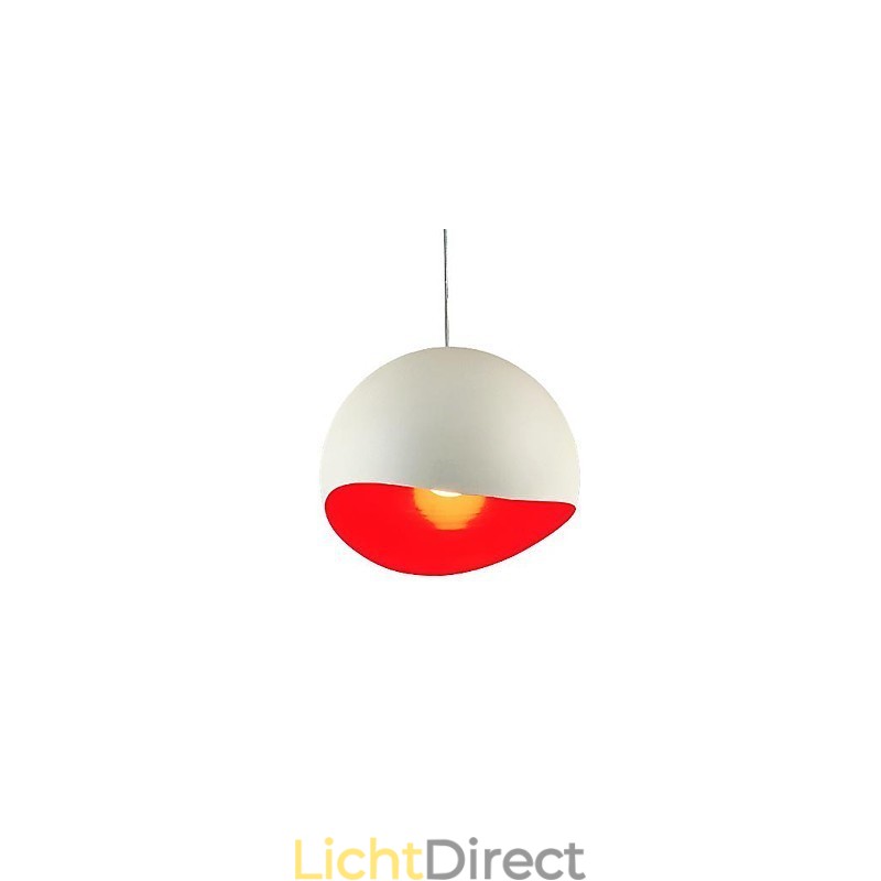 Moderne, eigentijdse metalen hanglamp