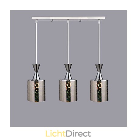 Droomlaser Gravering Verchroomde lamp 3 Recht