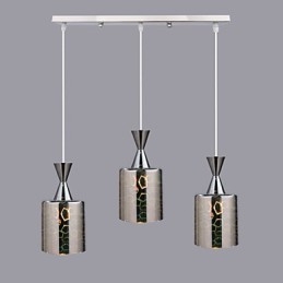 Droomlaser Gravering Verchroomde lamp 3 Recht