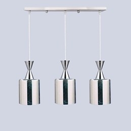 Droomlaser Gravering Verchroomde lamp 3 Recht