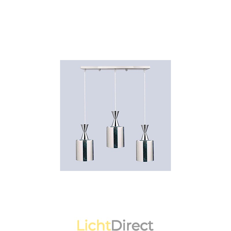 Droomlaser Gravering Verchroomde lamp 3 Recht