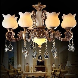 Europese Kristallen Hanglamp En Luxe Lamp