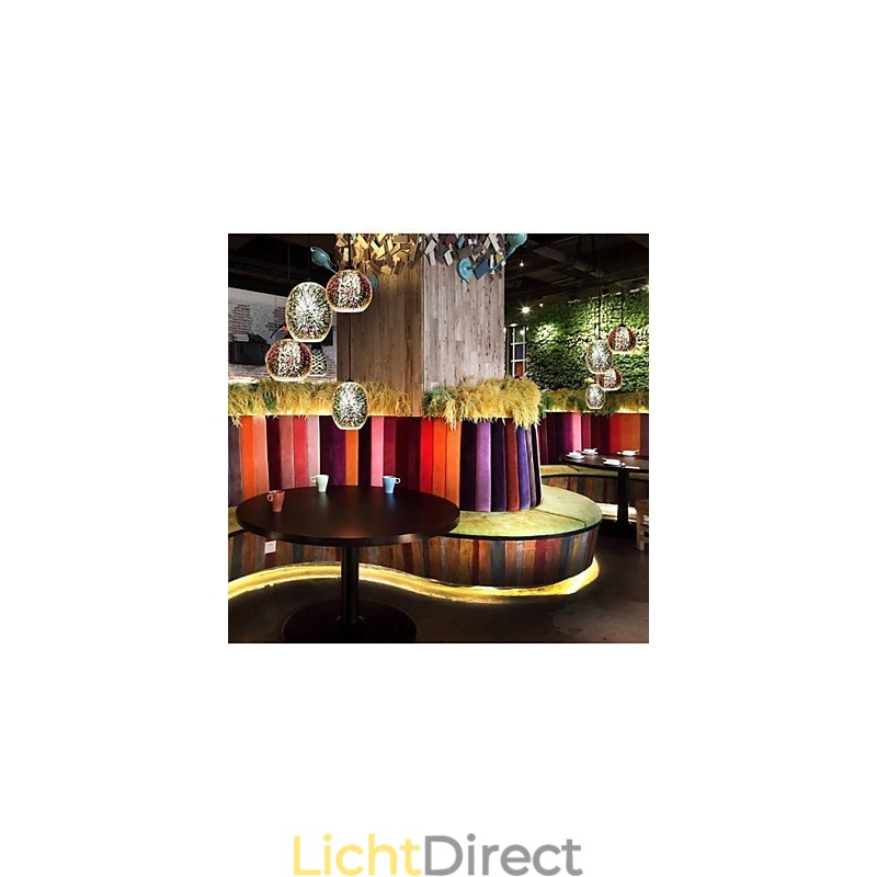 Eenvoudige tafel 3D Glas Creatieve Hanger