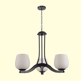 Traditionele klassieke retro mini-stijl schilderij metalen kroonluchter