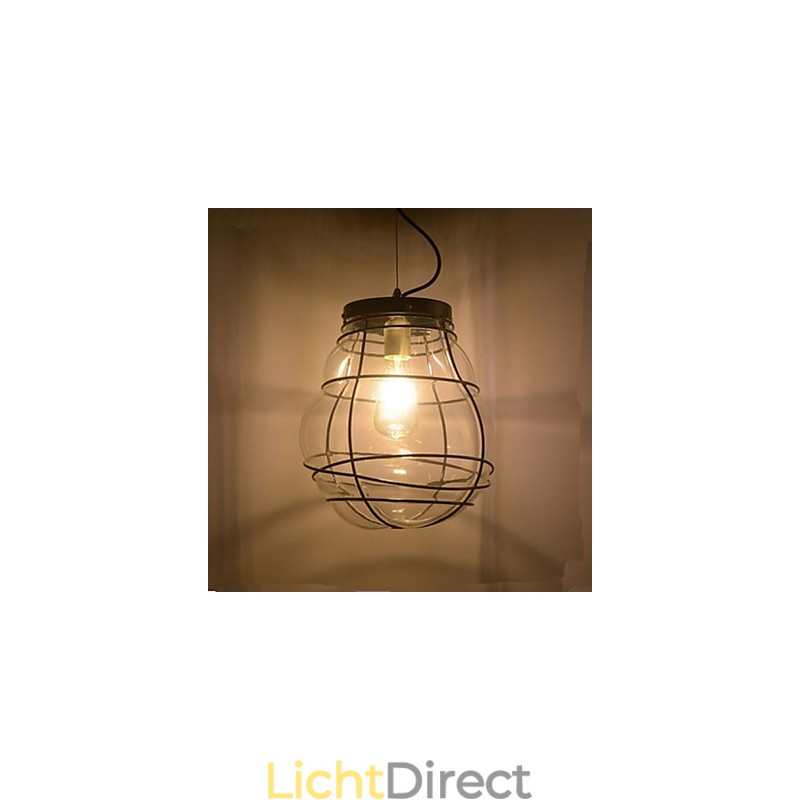 Noord-Europa Eenvoudige Moderne Creatieve Glazen Retro Hanglamp