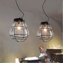Noord-Europa Eenvoudige Moderne Creatieve Glazen Retro Hanglamp
