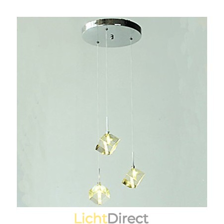Mode Kristallen Lamp Drie Hoofd Kristallen Hanglamp Mode Kristallen Lamp Drie Hoofd Kristallen Hanglamp