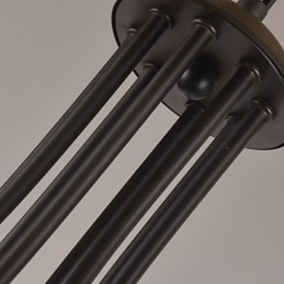 Traditionele klassieke retro mini-stijl schilderij metalen kroonluchter