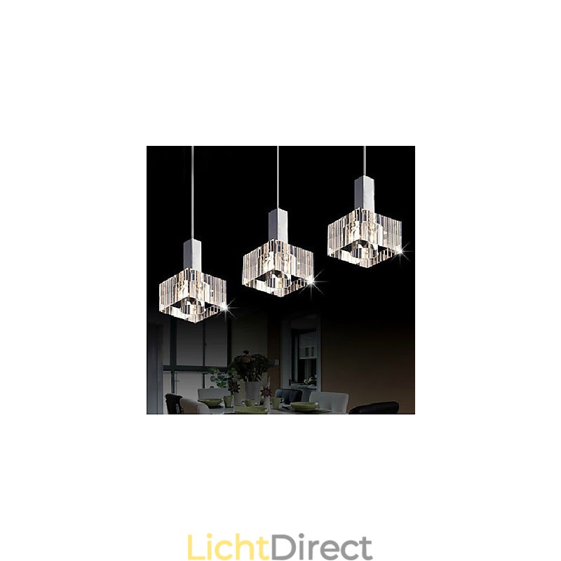 Kristallen hanger Iamp Drie