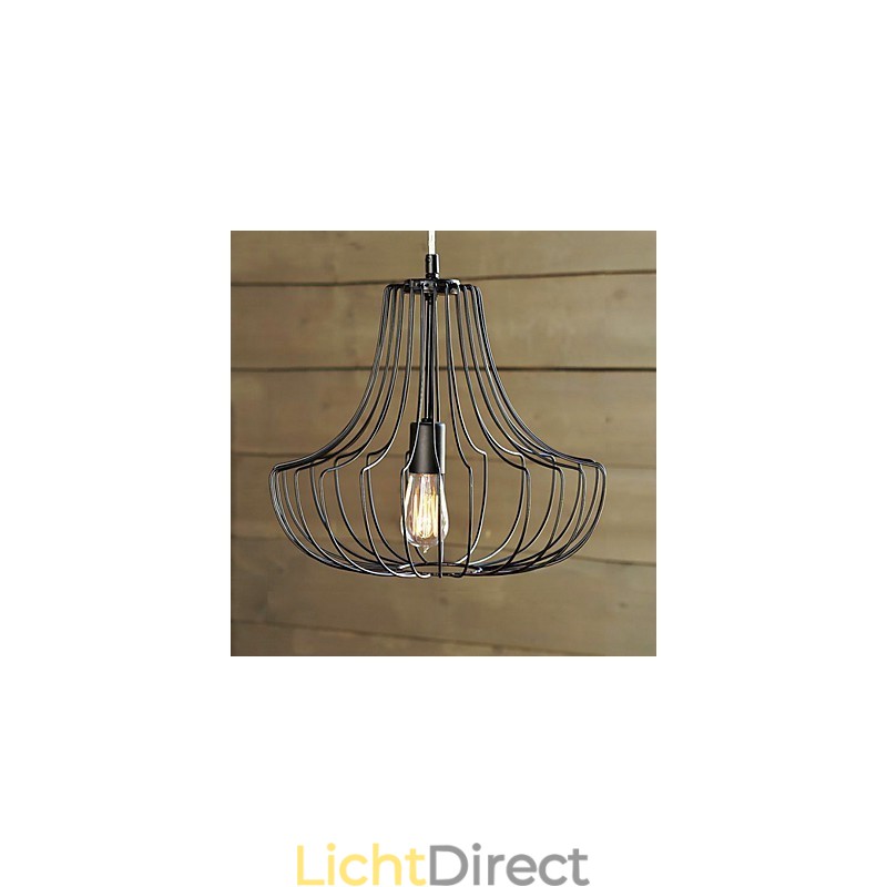 Artistieke ijzeren hanglamp Coop-ontwerp