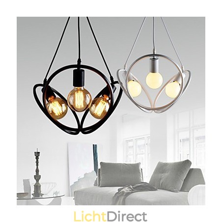 3 lampen kroonluchter hanglamp traditioneel klassiek retro metaal 3 lampen kroonluchter hanglamp traditioneel klassiek retro metaal