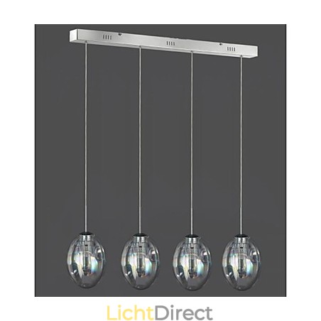 Moderne, eigentijdse, traditionele, klassieke, chromen metalen hanglamp Moderne, eigentijdse, traditionele, klassieke, chromen metalen hanglamp