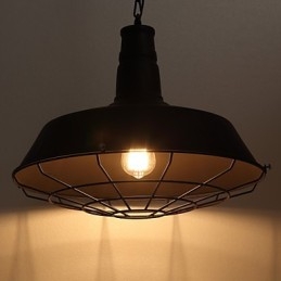 Noord-Europa Amerikaans Retro ijzer Kroonluchter Minimalistisch Smeedijzer