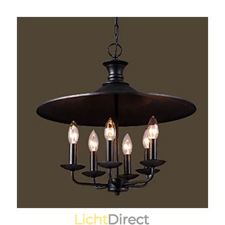 Amerikaanse landelijke Scandinavische kunst kaars kroonluchter