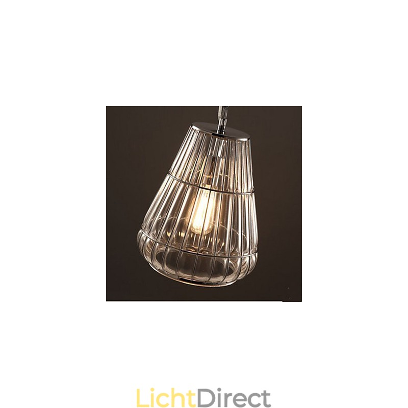 Amerikaanse stijl glazen hanglamp industriële Wind Cafe