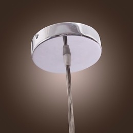 Moderne aluminium hanglamp met 7 lampen