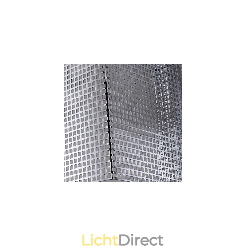 Moderne, eigentijdse mini-stijl gegalvaniseerde hanglamp