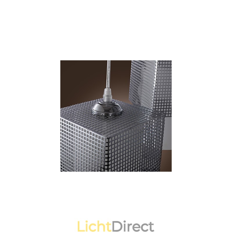 Moderne, eigentijdse mini-stijl gegalvaniseerde hanglamp