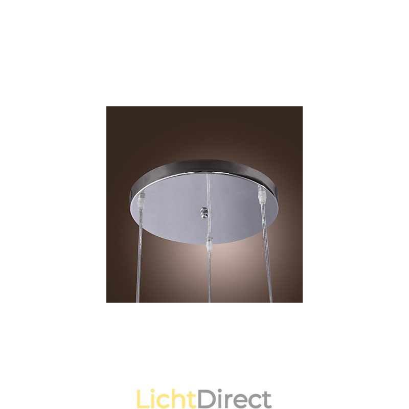 Moderne, eigentijdse mini-stijl gegalvaniseerde hanglamp