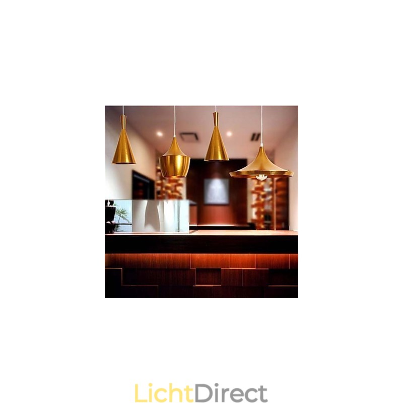 Americange Gold 3-koppige aluminium tafelhanger