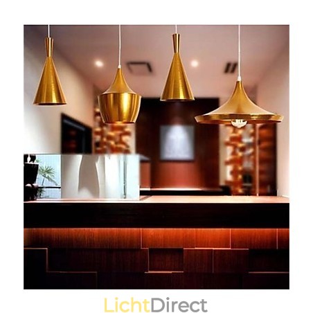 Americange Gold 3-koppige aluminium tafelhanger