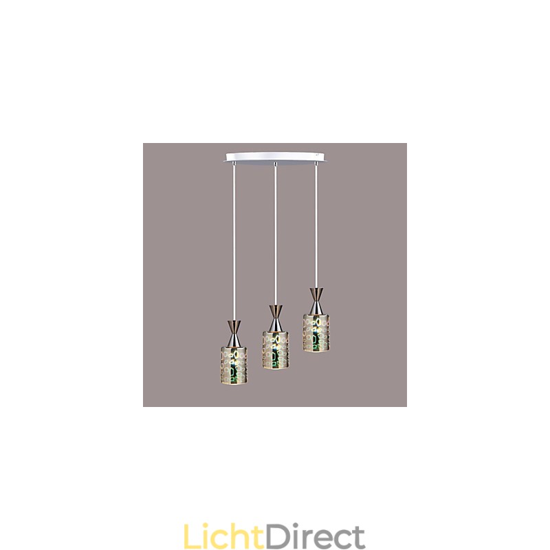 Droomlaser Gravering Verchroomde lamp 3 Schijf