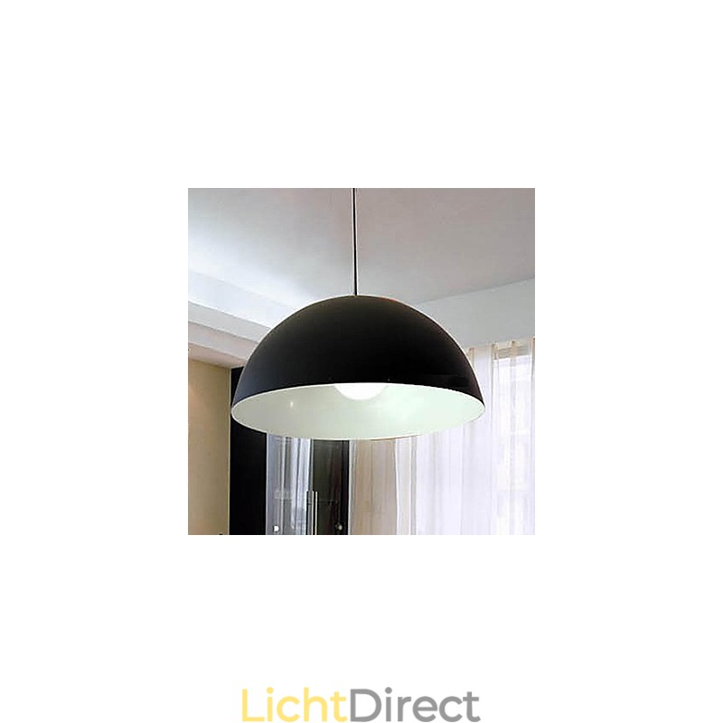 Moderne, eigentijdse metalen hanglamp