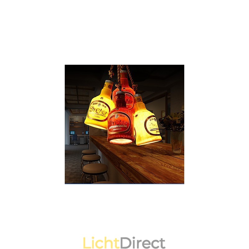 Amerikaanse eenvoudige retro hanglamp enkele kop hanglamp hanglamp