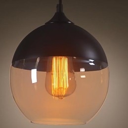 WestMenLights Moderne Vintage Glazen Plafond Hanglamp 200mm Diameter