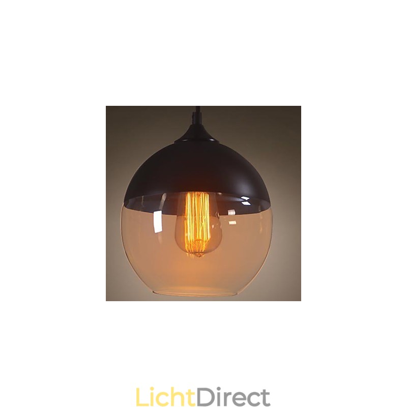 WestMenLights Moderne Vintage Glazen Plafond Hanglamp 200mm Diameter