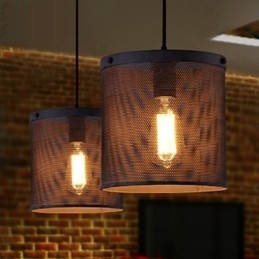Moderne, eigentijdse mini-stijl metalen kroonluchter
