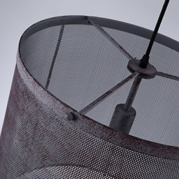 Moderne, eigentijdse mini-stijl metalen kroonluchter