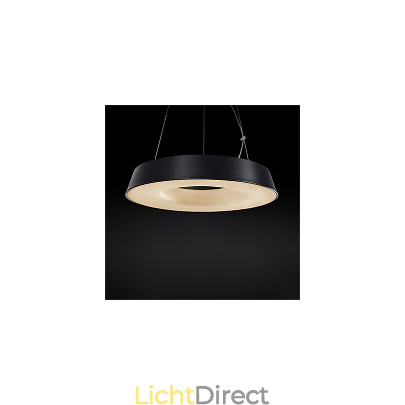 5 Moderne, eigentijdse metalen hanglamp met schilderij