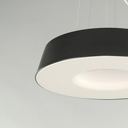 5 Moderne, eigentijdse metalen hanglamp met schilderij