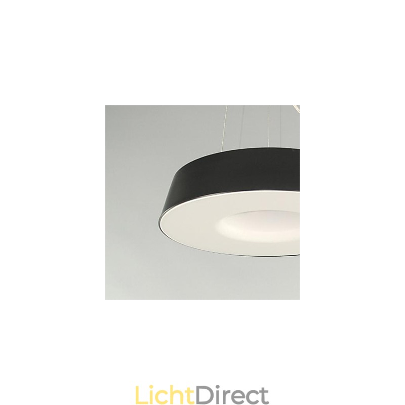 5 Moderne, eigentijdse metalen hanglamp met schilderij