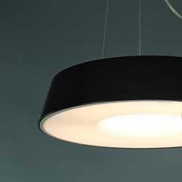 5 Moderne, eigentijdse metalen hanglamp met schilderij