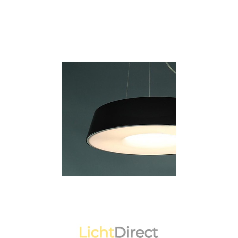 5 Moderne, eigentijdse metalen hanglamp met schilderij