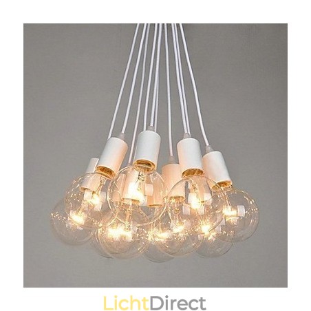 Landelijke schilderij metalen kroonluchter