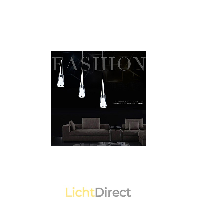 3 lampen hanglamp modern eigentijds metaal