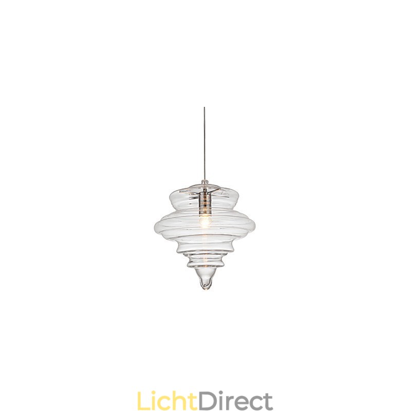 Hanglamp 1 Licht Moderne Eenvoud Kleurloos Helder Glas