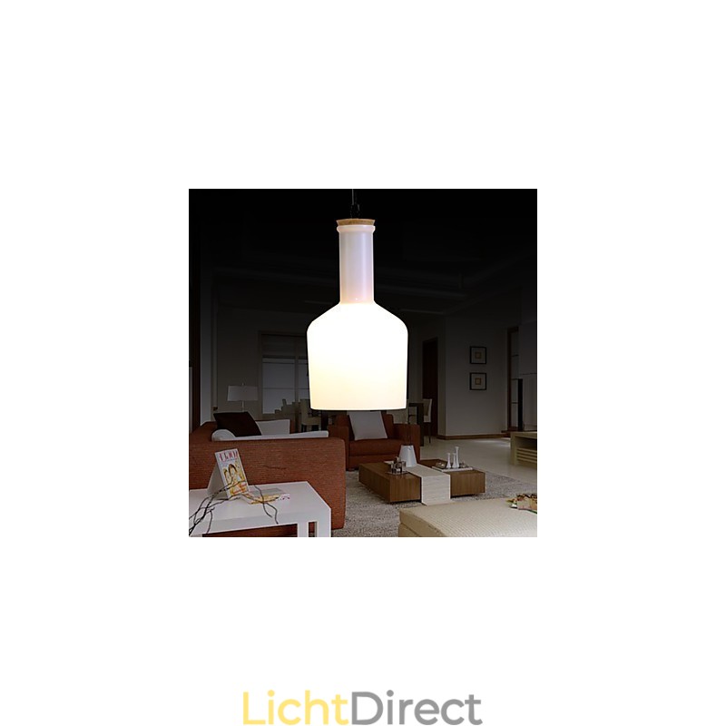 Moderne, eigentijdse metalen hanglamp