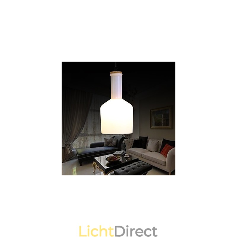 Moderne, eigentijdse metalen hanglamp