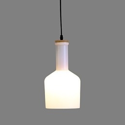 Moderne, eigentijdse metalen hanglamp