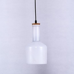 Moderne, eigentijdse metalen hanglamp