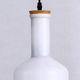 Moderne, eigentijdse metalen hanglamp