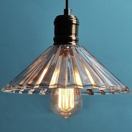 Moderne, eigentijdse metalen hanglamp