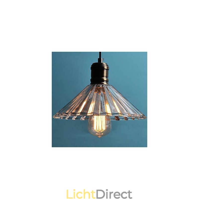 Moderne, eigentijdse metalen hanglamp