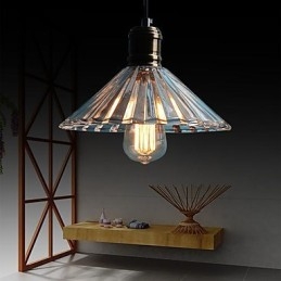 Moderne, eigentijdse metalen hanglamp