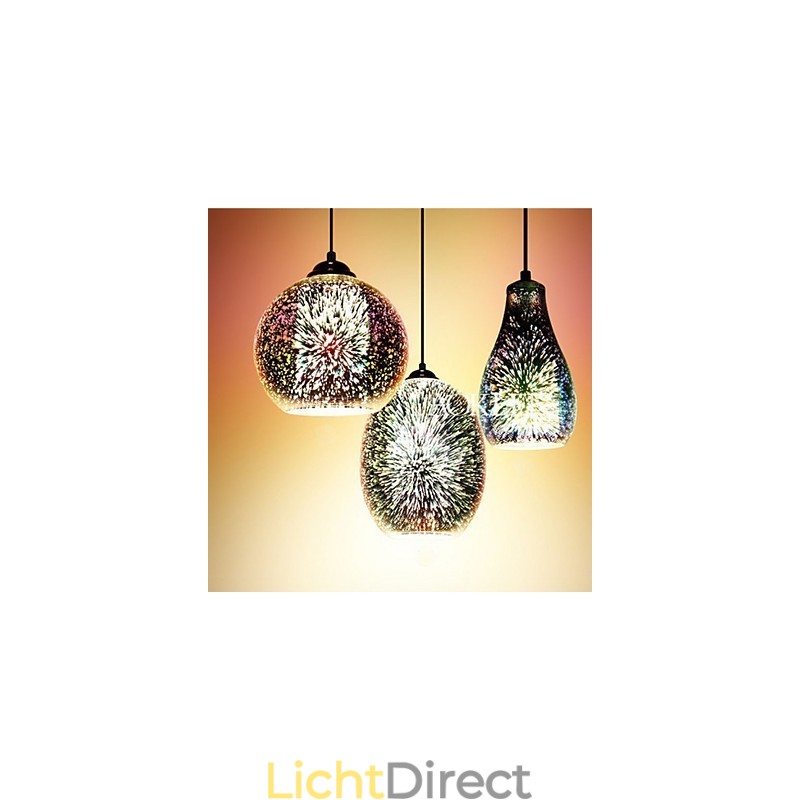 Eenvoudige tafel 3D Glas Creatieve Hanger